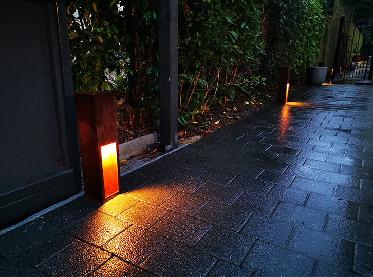 Driveway lights. Invisiwire, Electrical contractors, Calne, Melksham